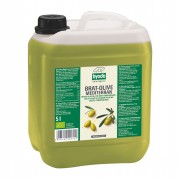 Bio Brat-Olive, Mediterran 5 ltr. PE-Kanister Olivenöl mit Eignung zum Erhitzen Olivenöl Byodo