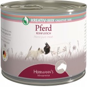 100% Pferd (NICHT BIO) 200g Katze Nassfutter Herrmann