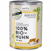 Bio Huhn 100 % 400g Hund Nassfutter Naftie